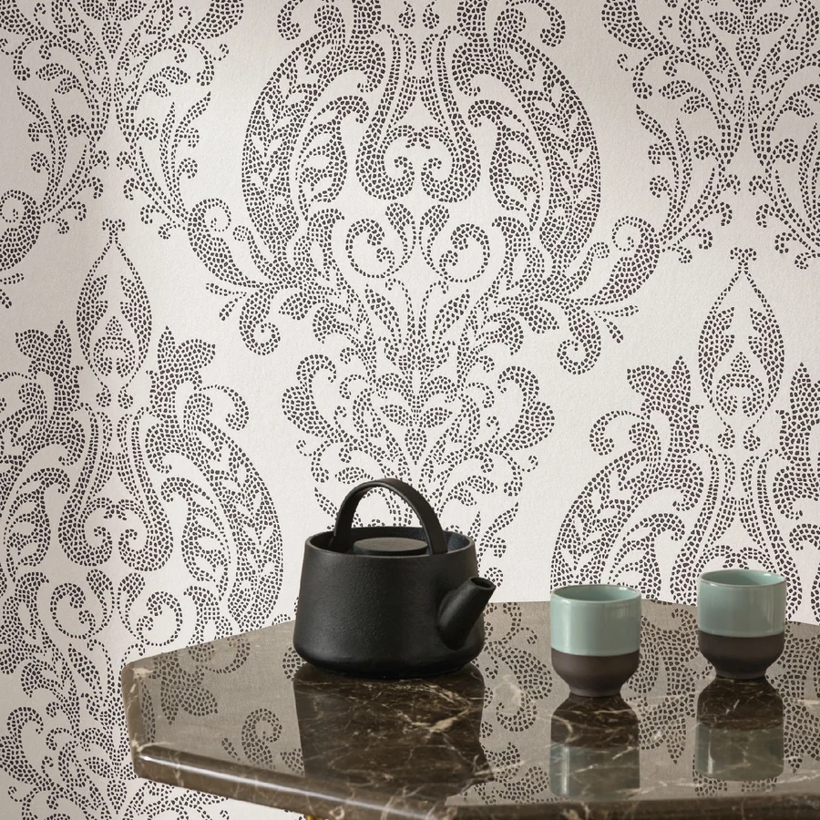 Casadeco klasszikus tapétaminta enteriőr